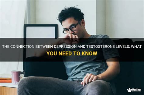 The Connection Between Depression And Testosterone Levels What You