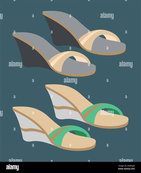 Shoes Stock Vector Images Alamy