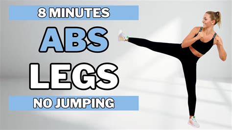 🔥8 Min Cardio Workout For Abs And Legs🔥burn Belly And Thigh Fat🔥no Squats