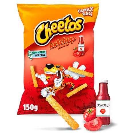 Cheetos Chrupki Kukurydziane O Smaku Ketchupowym 150 G Promocja Globi