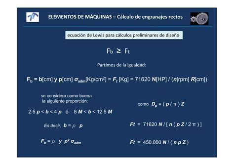 Calculo De Engranajes Rectos Ppt