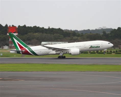 Alitalia Boeing Ei Dbk Th October Tokyo Narit Flickr