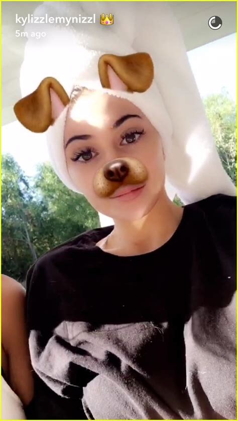 Kylie Jenner Debuts Platinum Blonde Hair On Snapchat Photo 1019932 Photo Gallery Just