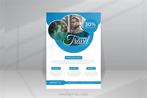 Vacation Travel Flyer Graphic by VMSIT · Creative Fabrica