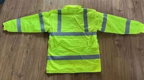 Unisex Light Green Polyester Reflective Safety Jacket Size Medium At Rs 250 In Ambattur