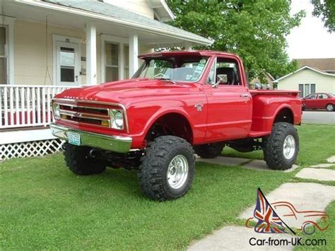 1967 Chevrolet C10 Stepside Chevy Monster Pickup Truck Restoration Project