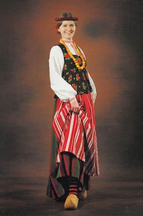 Women's and Men's Lithuanian Folk Costumes