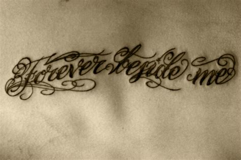 Script Tattoo Fontsteulugar