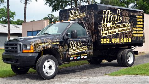 High Maintenance Truck Wrap Bb Graphics And The Wrap Pros