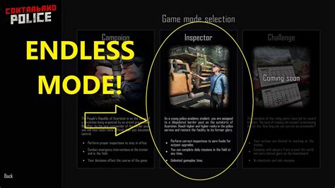 My First Look At Contraband Police Endless Mode Youtube