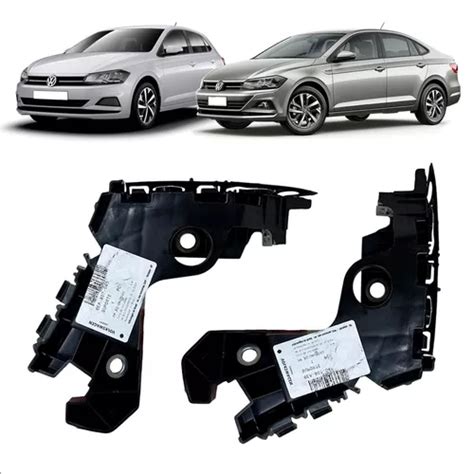 Par Suporte Guia Para Choque Polo Virtus 2024 Original Vw MercadoLivre