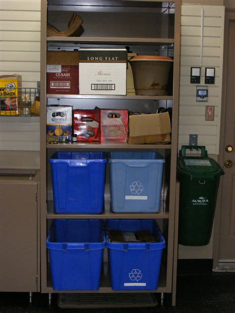 Recycling And Garbage Bin Storage Nuvo Garage