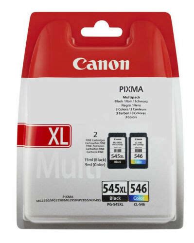 PG 545 CL 546 Canon PG 545XL CL 546XL Ink Cartridge PIXMA Printer