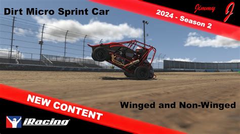 Dirt Micro Sprint Car Iracing New Content Youtube