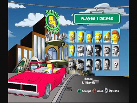 The Simpsons: Road Rage Screenshots for GameCube - MobyGames