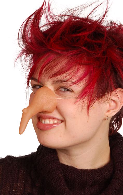 Pointy Prosthetic Witches Nose Accessory