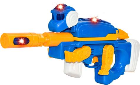 WISHKEY Pretend Play Toy Gun with Sound Effect, Vibrating Light Gun ...