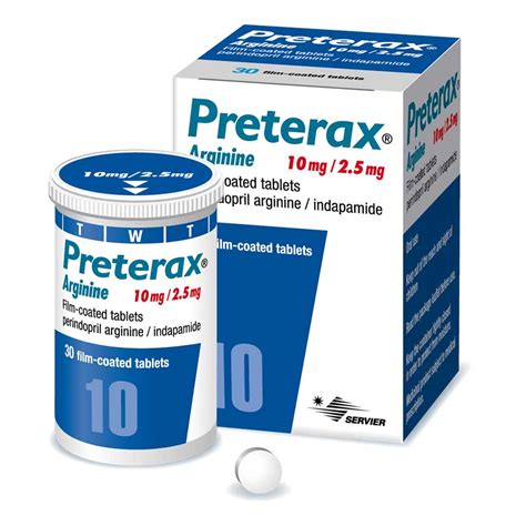 Preterax 1025mg Quifatex Repr Servier Comprimido Recubierto Pharmacys