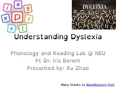 Ppt Understanding Dyslexia Phonology And Reading Lab Neu Pi Dr