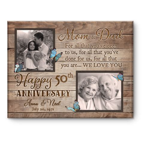 Wedding Anniversary Gift For Parents, Anniversary Present For Parents ...