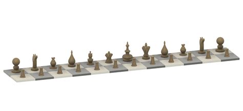 Courier Chess By Elektronchika Download Free Stl Model