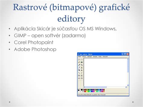 Rastrov A Vektorov Grafika Ppt St Hnout