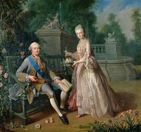 Louis Jean Marie De Bourbon Duc De Penthievre With His Daughter Louise