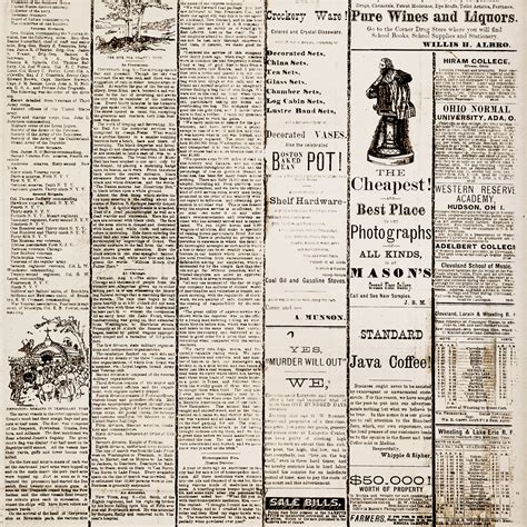 Printable Newspaper Paper