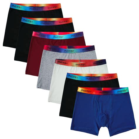 innersy teen boys cotton underwear colorful boxer briefs age   kids