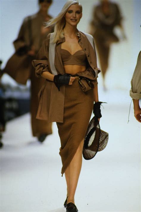 Christian Dior Runway Show RTW S S 1994 Nadja Auerman Fashion