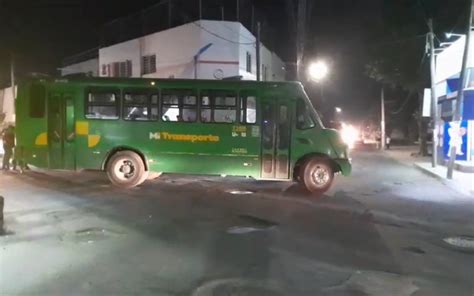 Rutas del Transporte Público sufren daños en esta noche de Halloween