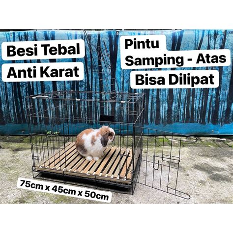 Jual Kandang Kucing Tingkat Lipat Cm Kucing Anjing Kelinci Tupai