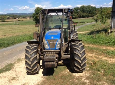 Tracteur Agricole New Holland T 4050 LUXE BATI Agri Montauban