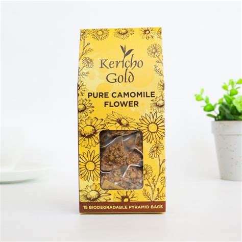 Kericho Gold Pure Camomile Flower Pyramid Tea Bags Tea At Heart