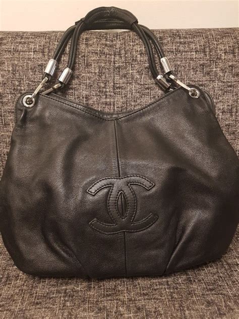 Chanel Hobo Bag Vintage Genuine Leather On Carousell