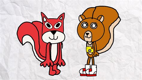 Sammy the Squirrel meets Sammy the squirrel by Robbyskylark on DeviantArt