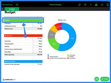 How To Make A Budget With Apple Numbers