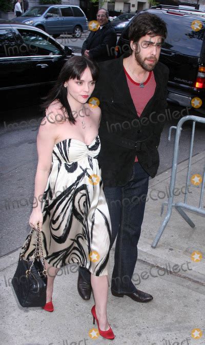 Photos And Pictures Christina Ricci And Adam Goldberg Arriving At A