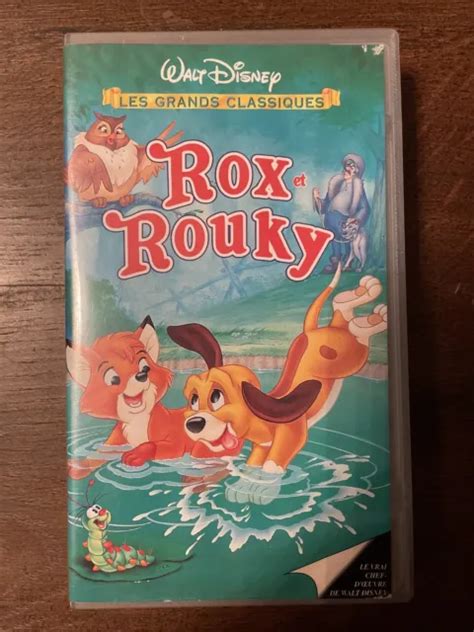 Cassette Vhs Rox Et Rouky Walt Disney Les Grands Classique Eur