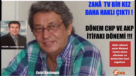 Zan Tv B R Kez Daha Hakli Ikti D Nem Chp Ve Akp T Faki D Nem