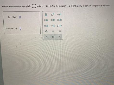 Solved For The Real Valued Functions G X And H X X Chegg