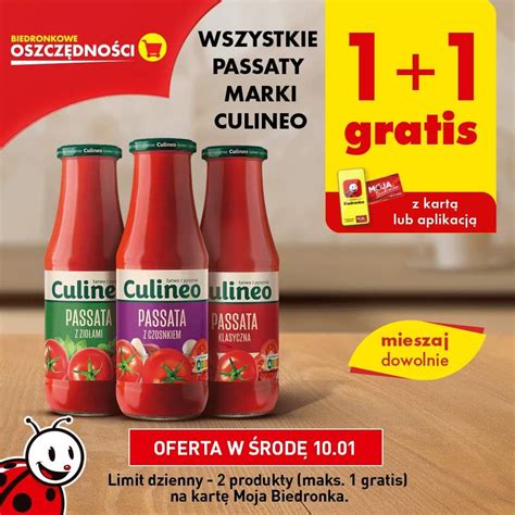 Promocja w Biedronce Wyjątkowa oferta 1 1 gratis dla uczestników