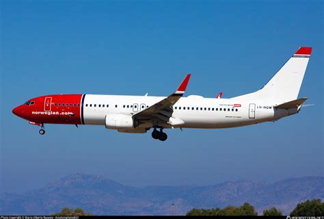 LN NGW Norwegian Air Shuttle Boeing 737 8JP WL Photo By Mario Alberto