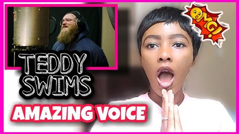 A Terrible Singer Reacts To Teddy Swims I Can T Make You Love Me For