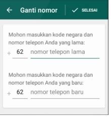 Mengganti Nomor Telepon Di Whatsapp Tips Cerdas