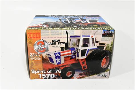 1 16 Case 1570 Spirit Of 76 Tractor With Duals Toy Tractor Times Show Edition Daltons Farm Toys