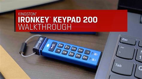 Kingston IronKey Keypad 200 Series Encrypted USB Flash Drive Kingston