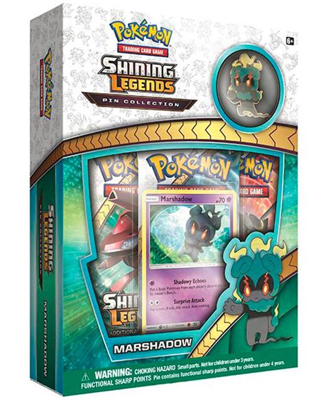 CAJA POKEMON TRADING CARD GAME SHINING LEGENDS MARSHADOW PIN Gameplanet