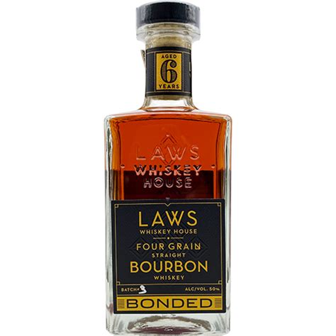 Laws Whiskey House Four Grain Straight Bourbon 6 Year Old Gotoliquorstore