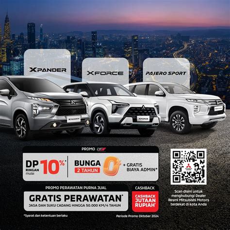 PROGRAM PENJUALAN MITSUBISHI MOTORS OKTOBER 2024 Promo Mitsubishi